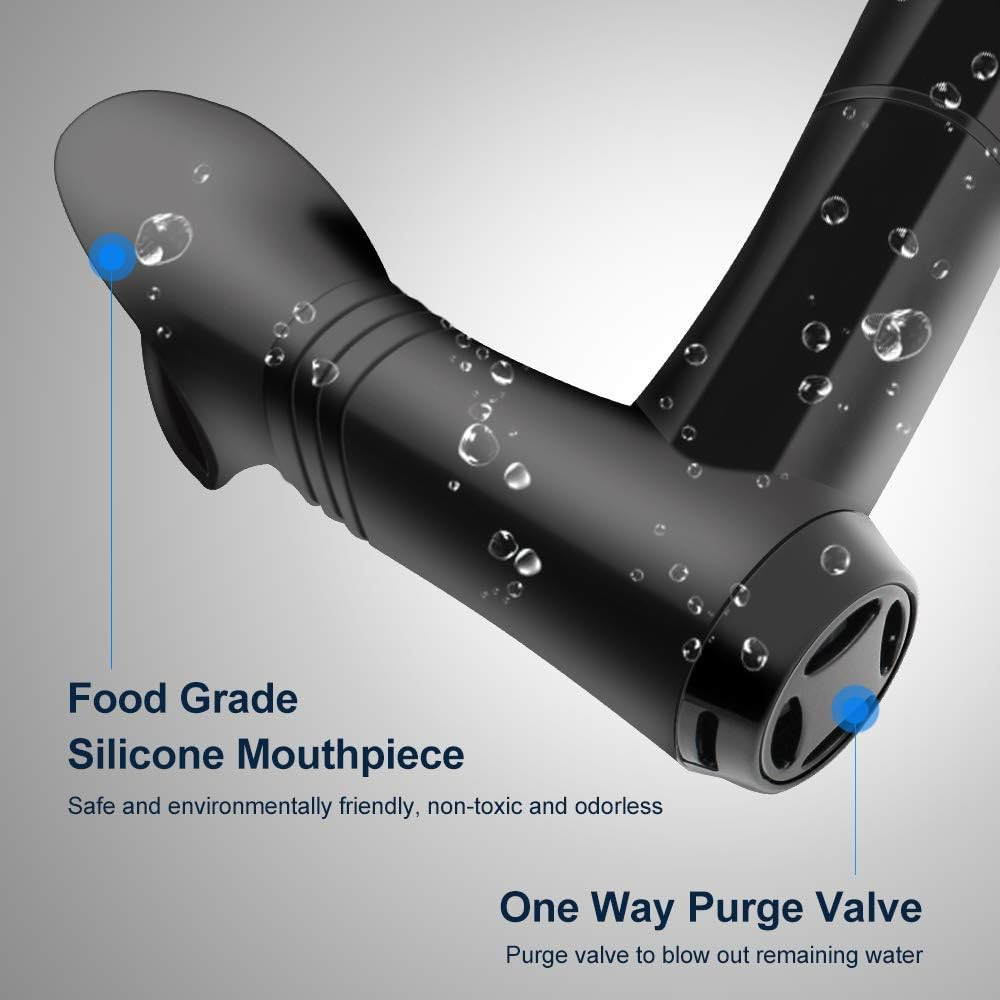 Rotate Function Swim Snorkel Training Swimming Front Snorkel Lap Swimming