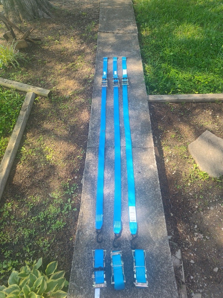 E-TRACK RATCHET SIDE TO UNIVERSAL HOOKS ON LONG STRAP SIDE