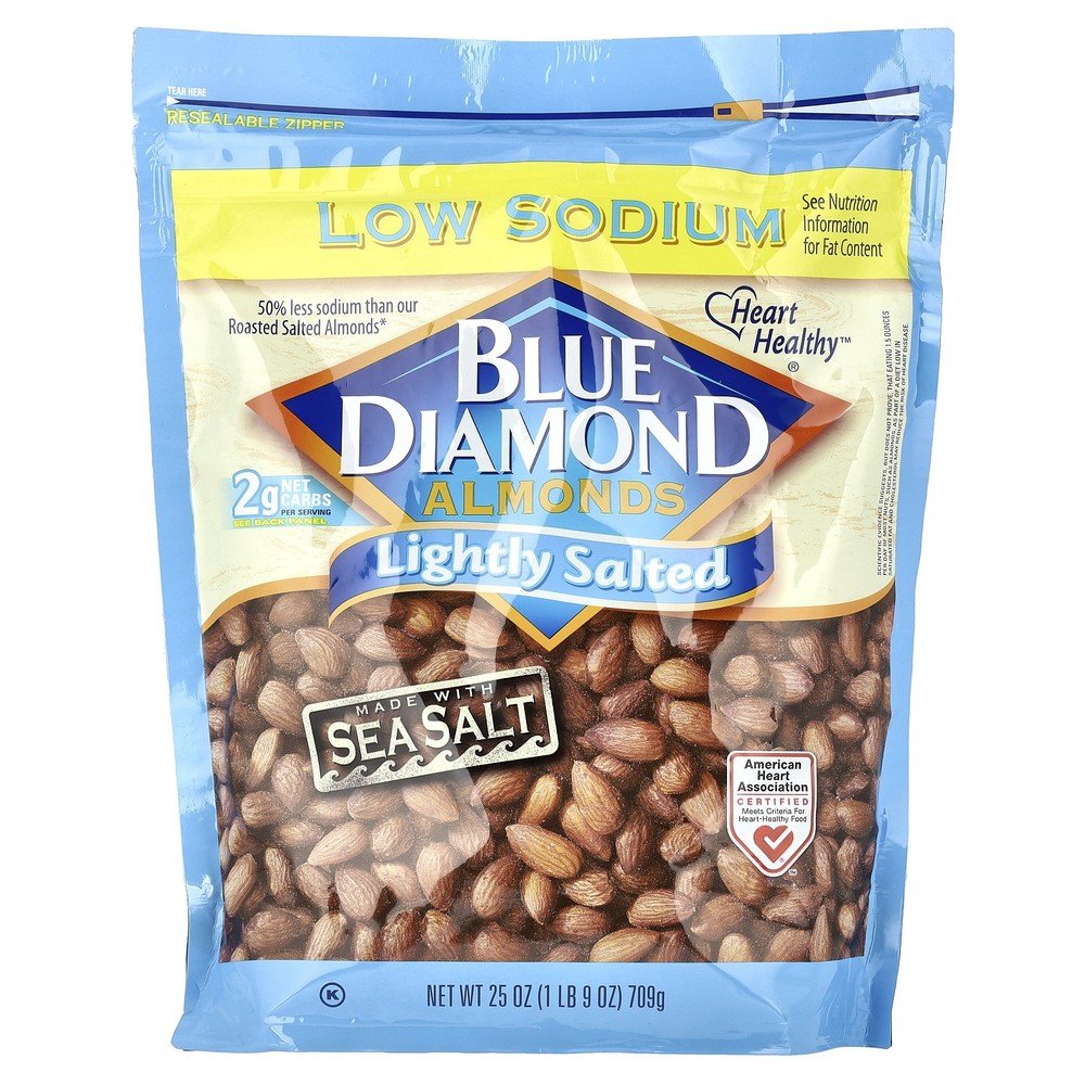 Almonds, Lightly Salted, 25 oz (709 g)