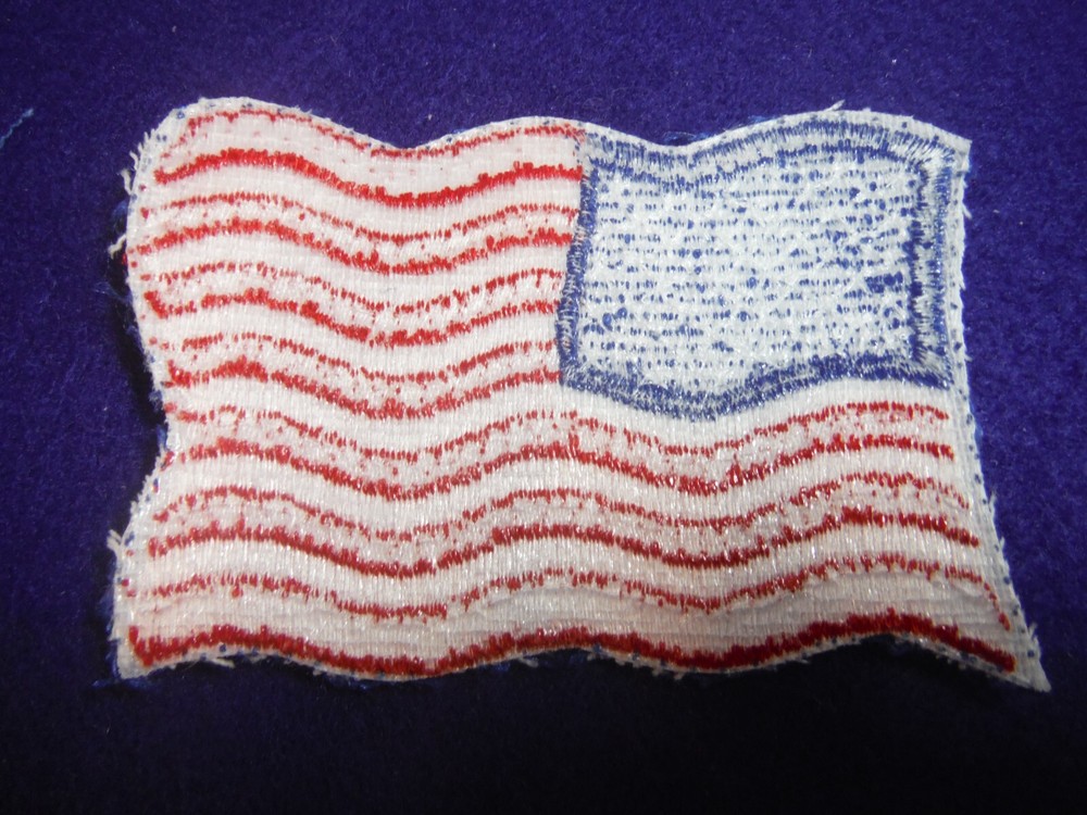 Vintage Gensco American Flag patch