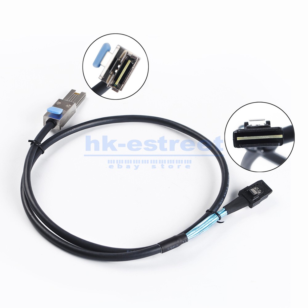 Internal SFF-8087 36Pin to External SFF-8088 Mini SAS 26Pin Adapter RAID Cable