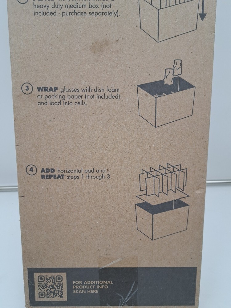 Pratt Dish Packing Kit for 8 place setting Box Not Included