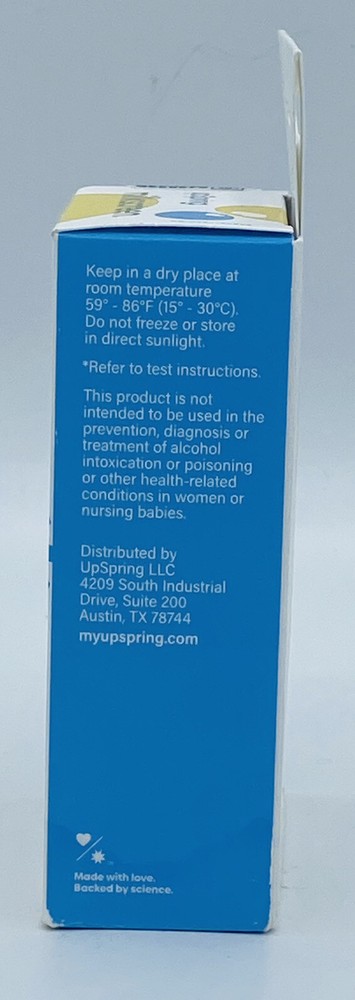 UpSpring. Milkscreen For Breastfeeding. 8 test strips. Expiration 04/2025