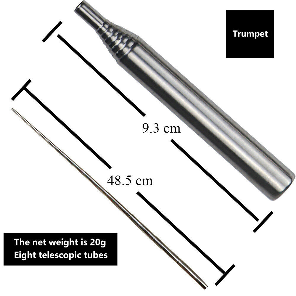 2Pcs Outdoors Pocket Bellow Collapsible Fire Tools Camping Survival Blow