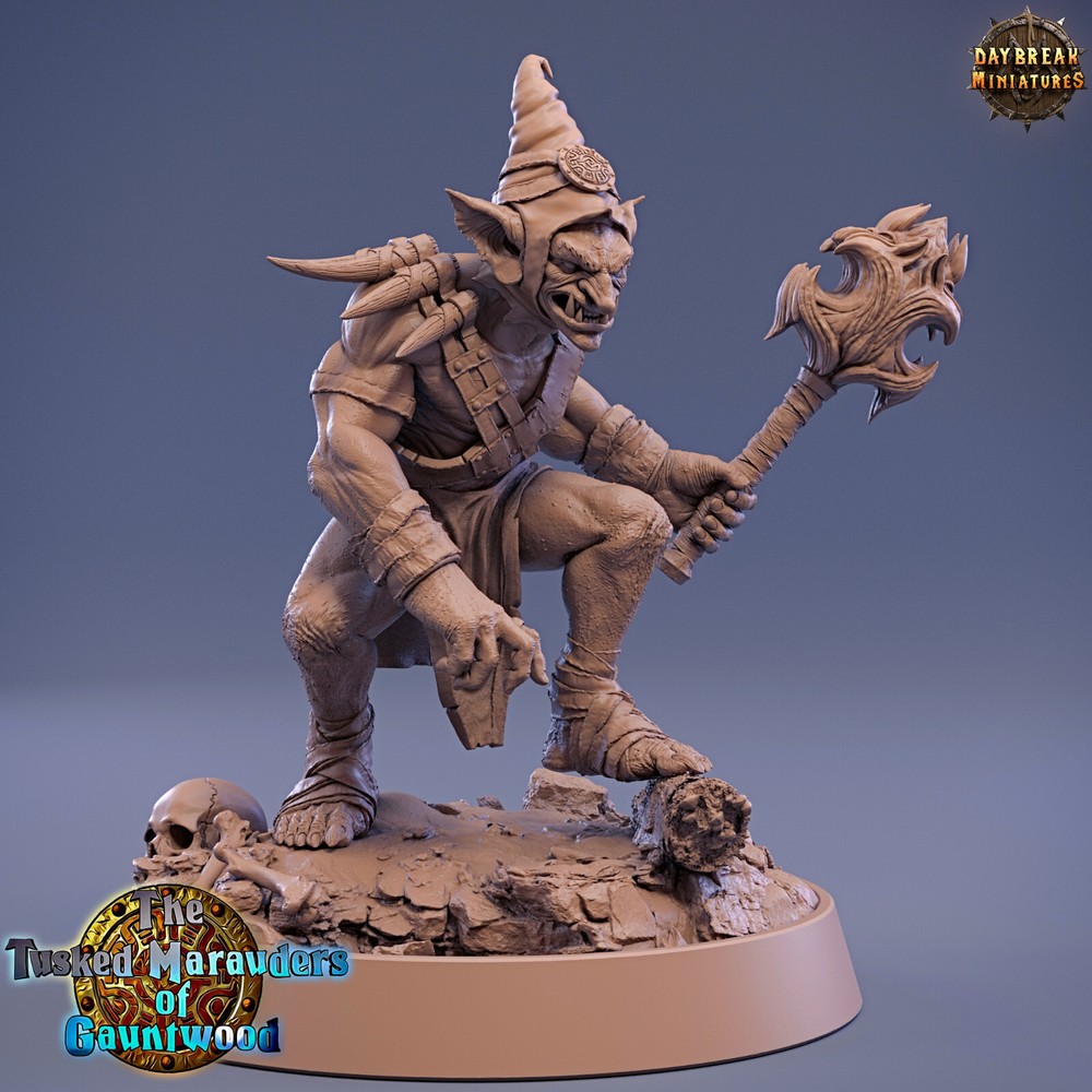 Goblin Caster Gauss | DayBreak Miniatures |