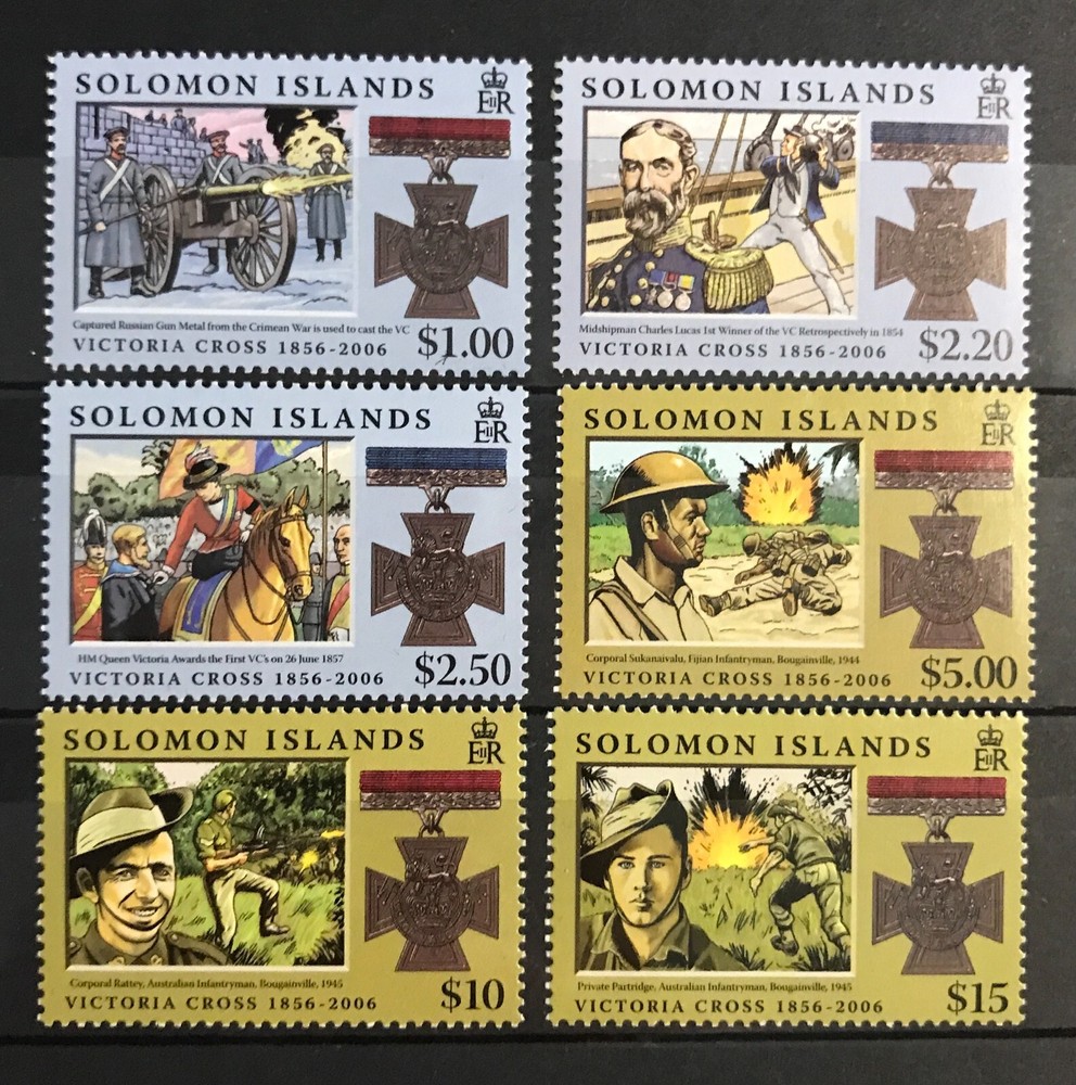 SOLOMON ISLANDS - SET NHM SG