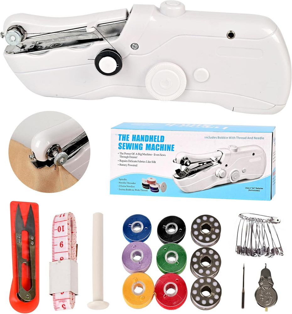 Handheld Sewing Machine,Electric Switch,Two Speed Modes，Easy to Operate，Portable