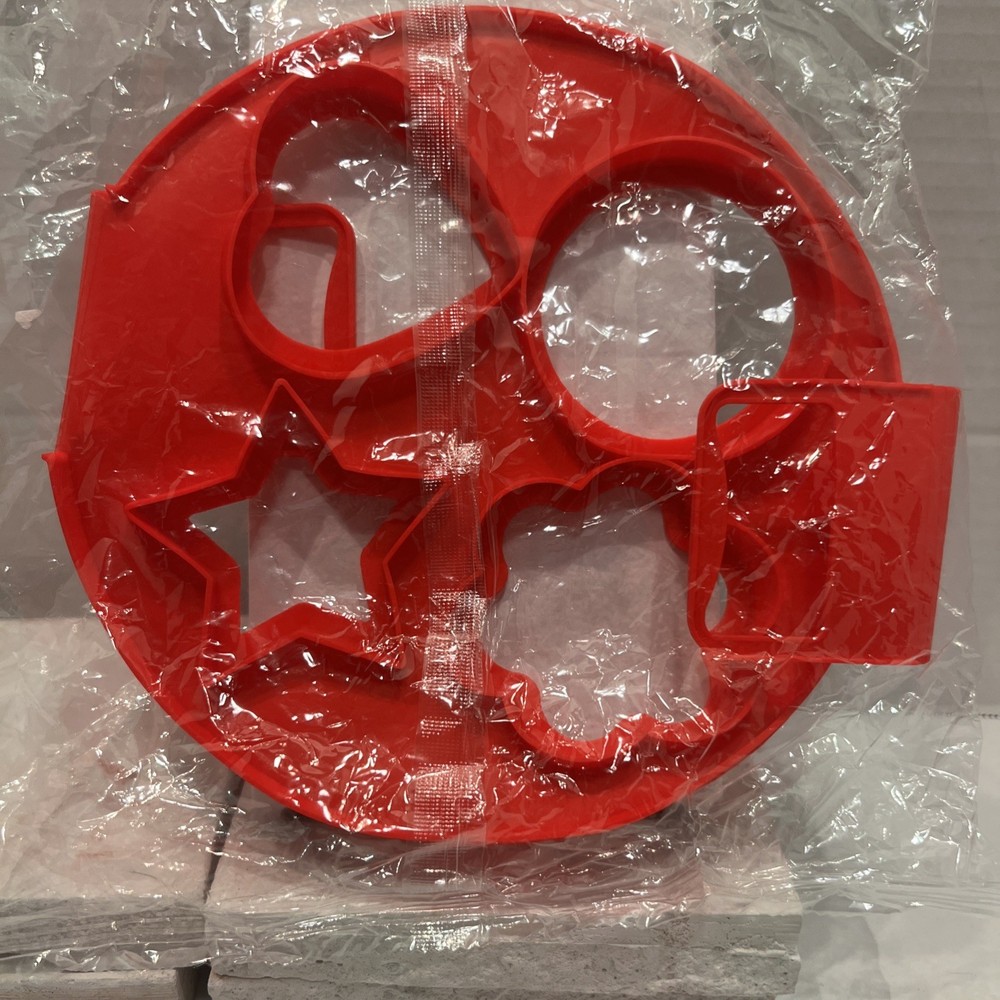 Silicone Easy Flip Pancake Or Egg Maker Mold Kitchen Aid Baking Tool New