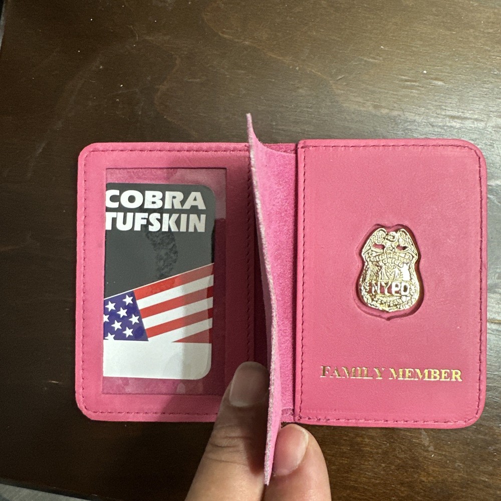 NYPD Sergeant Mini Shield Wallet And Keychain
