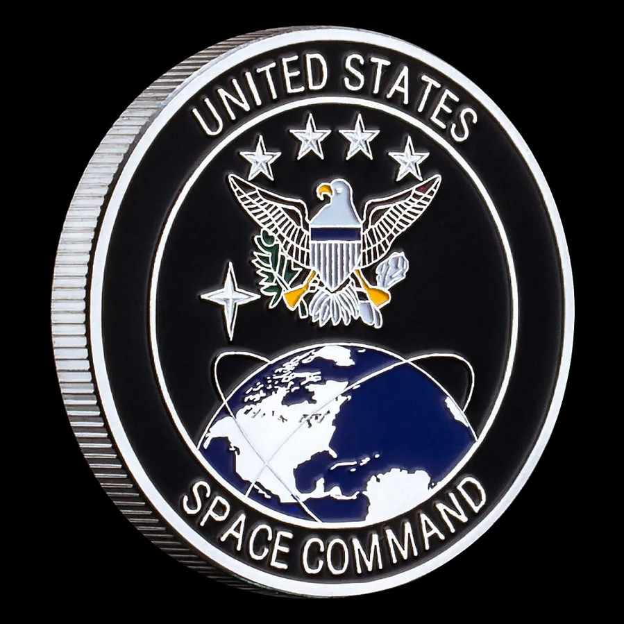 Space Force Space Command Challenge Coin Collectable Commemorative Military 1-pc