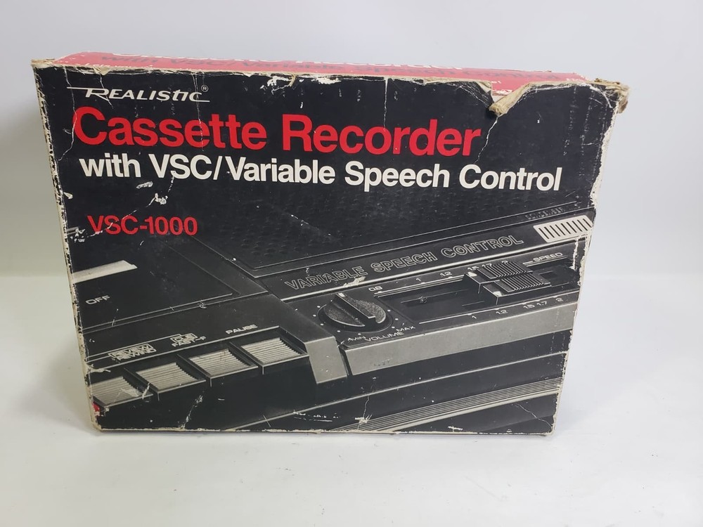 Realistic VSC Variable Speech Control Cassette Recorder VSC-1000