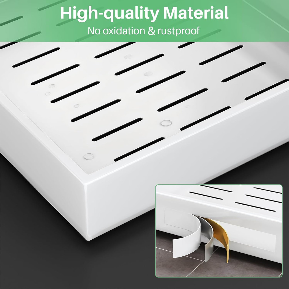 Pull Out Cabinet Organizer, 21"Deep, Heavy Duty Full-Extension Slide Out Drawers