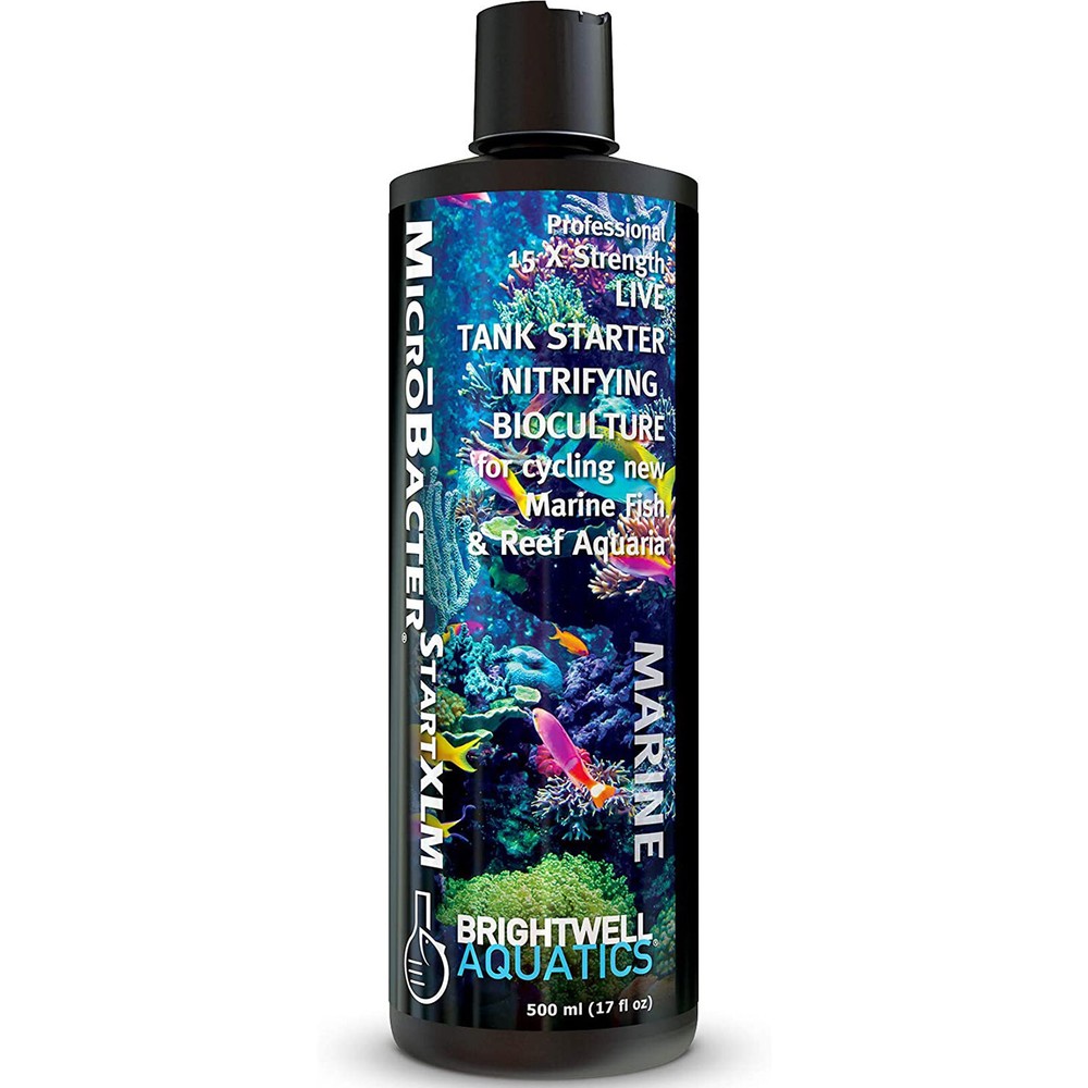 Brightwell Aquatics MicroBacter START XLM 500mL Pro Strength Reef Rapid Cycle
