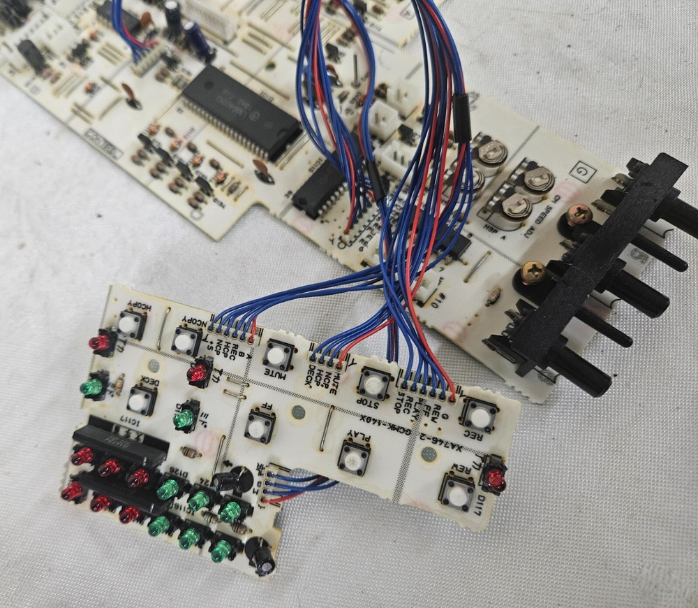 YAMAHA K-222 Cassette Tape Deck MAIN PCB Board Works