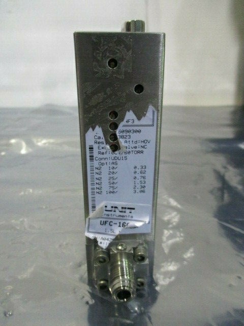 Unit Model 1660, Mass Flow Controller, UFC-1660, 1.5L / NF3, 421835