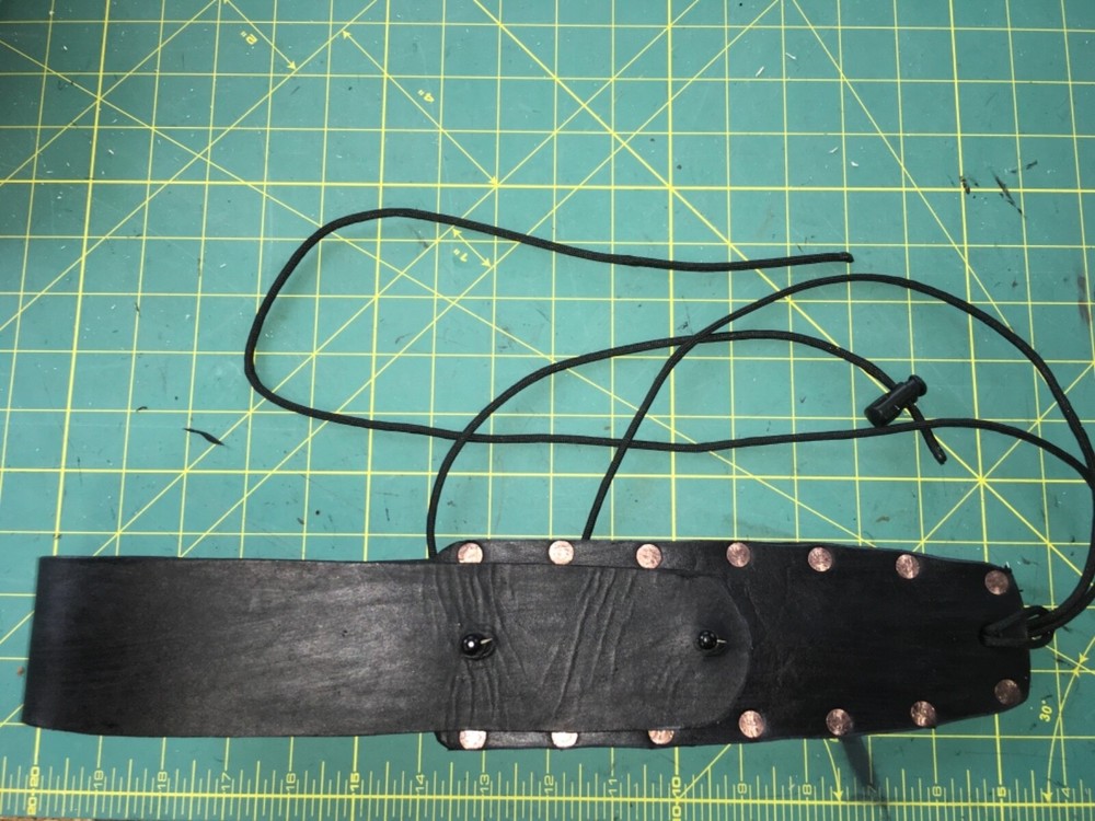 Replacement Knife Flap Sheath Leather
