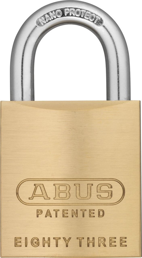 ABUS 83/45 Brass Padlock, 45mm (Zero Bitted)