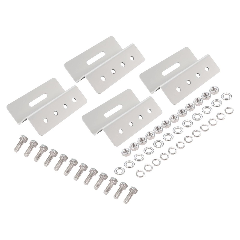 Aluminum Z Brackets Easy Installation Brackets Lightweight Mounting Solution