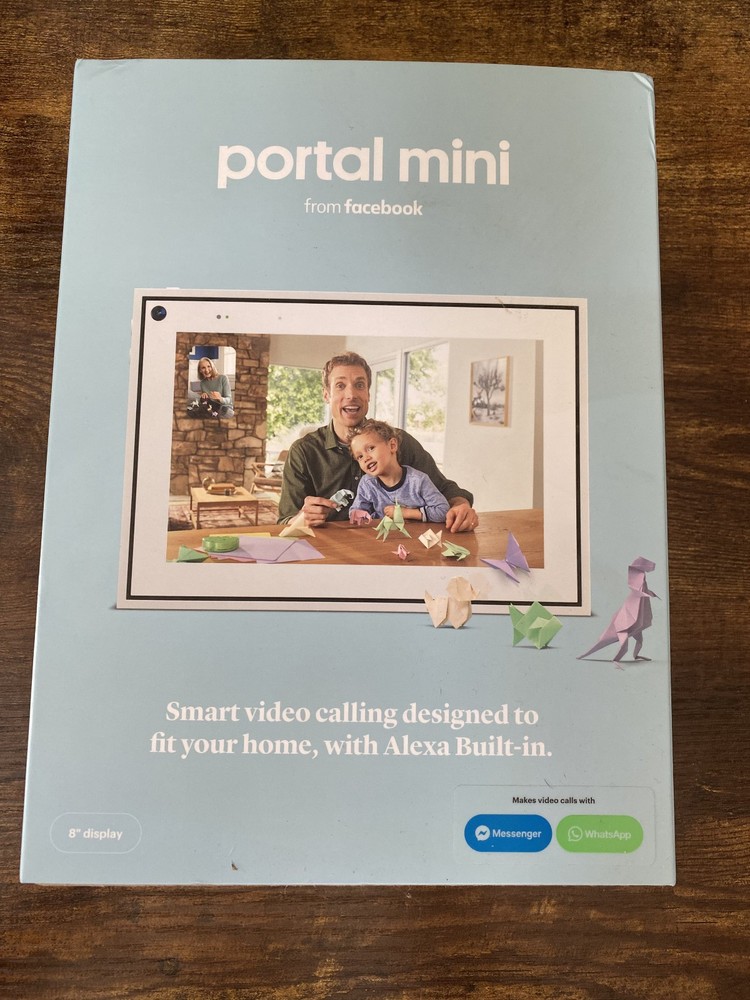 PORTAL MINI FACEBOOK - Smart Video Calling 8" Touch Screen