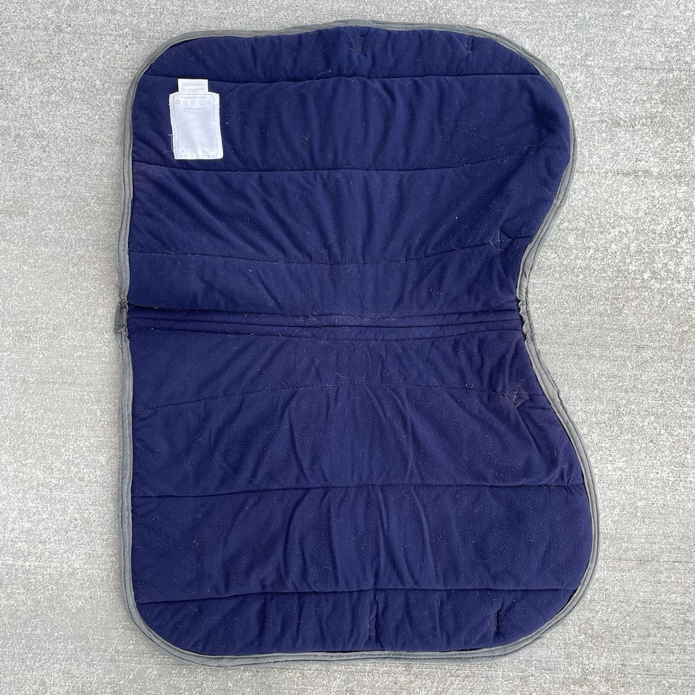 EOUS All Purpose English Horse Saddle Pad Gray