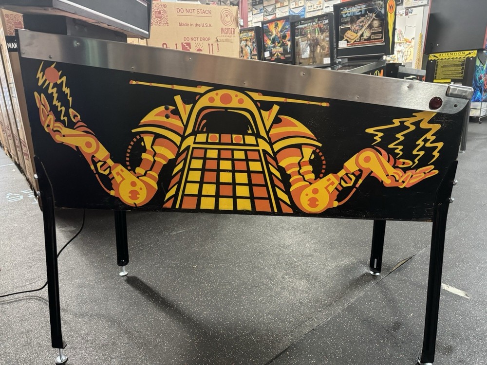 1986 PINBOT PINBALL MACHINE PROFESSIONAL TECHS FULL LEDS PLAY GREAT REFURBISHED