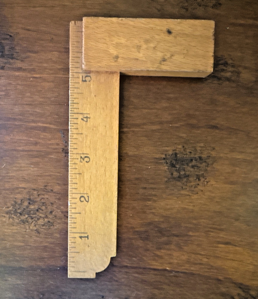 Vintage Carpenter's Square 6.5 Inches