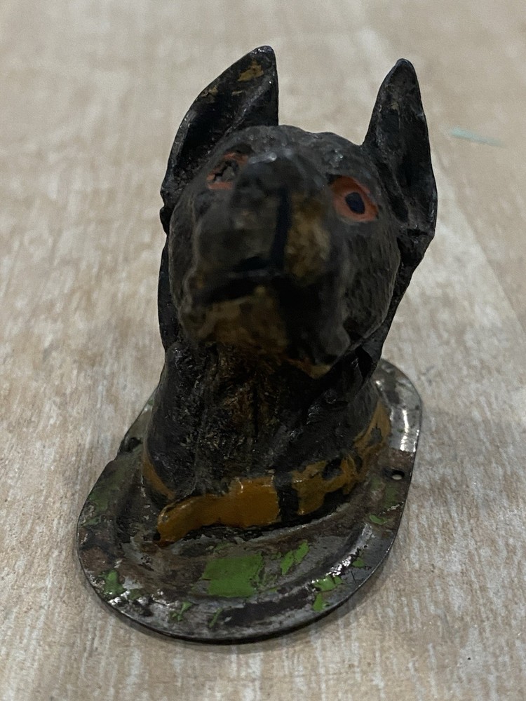 Vintage Great Dane Dog Head Match Strike