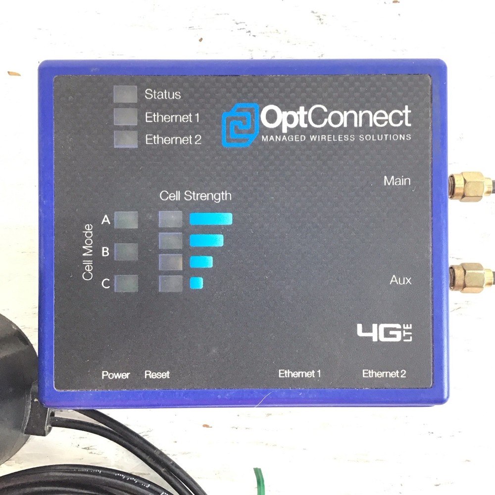 OptConnect OC-4100 Category 1 Modem Managed Wireless Solution Pre-Owned