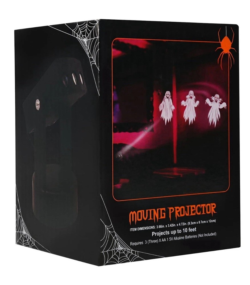Halloween Moving Ghost Projector Haunted House Projects 10’