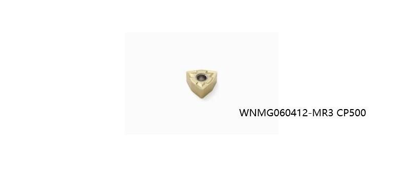 GENUINE  INSERTS 2 PCS             WNMG060412-MR3 CP500