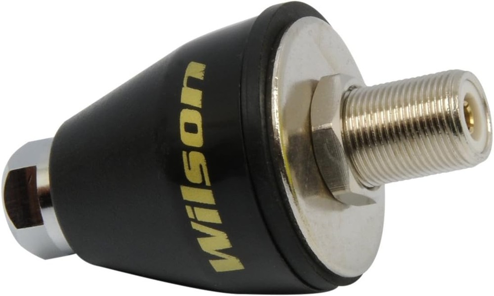 Surface Mount Black CB Antenna Stud, Lightweight, SO-239 Connector, 5.6oz