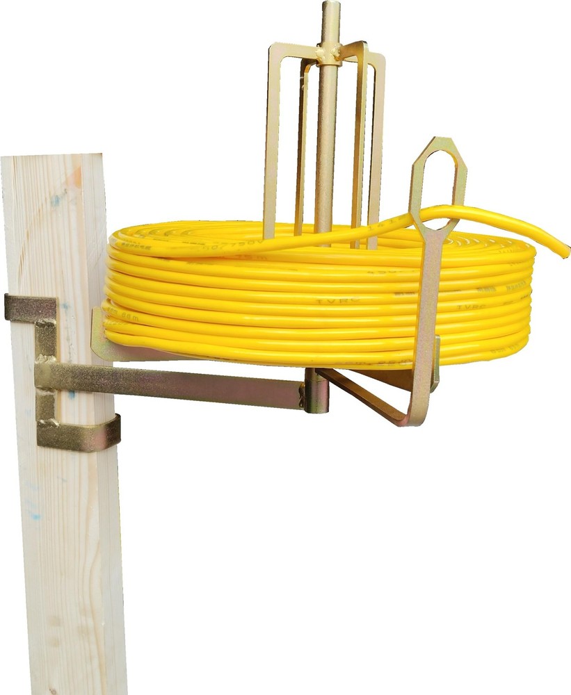 Folding wire spool rack, Floor or Stud Mounted ，new cable dispenser, Elec