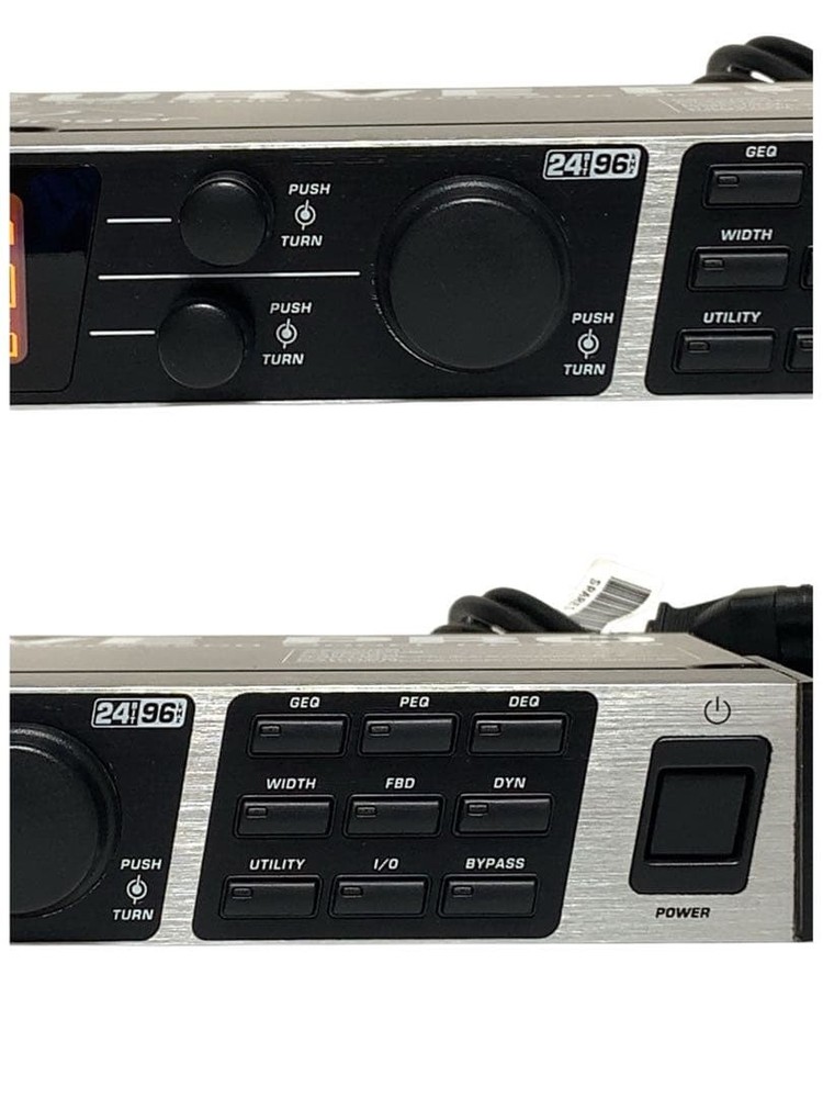 Behringer DEQ2496 Ultracurve Pro Equalizer Processor Rare Studio Rack Unit