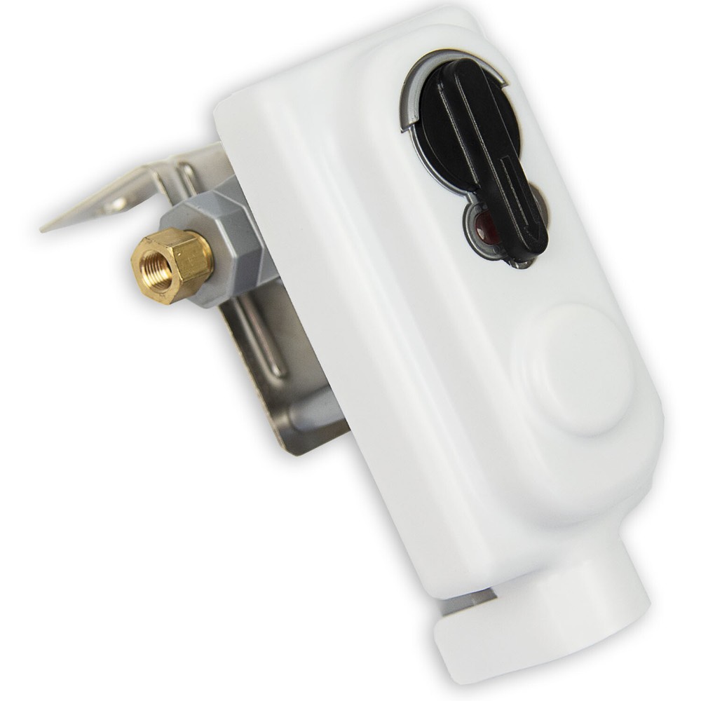 2-Stage Auto Changeover Propane Gas RV Regulator Kit with 2 12" Pigtails