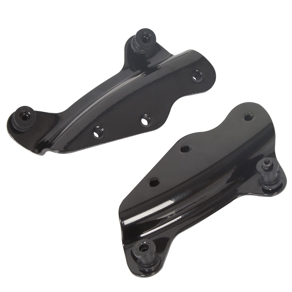 Black 4 Point Docking Hardware Kit For Harley Touring Electra Glide 2009-2013