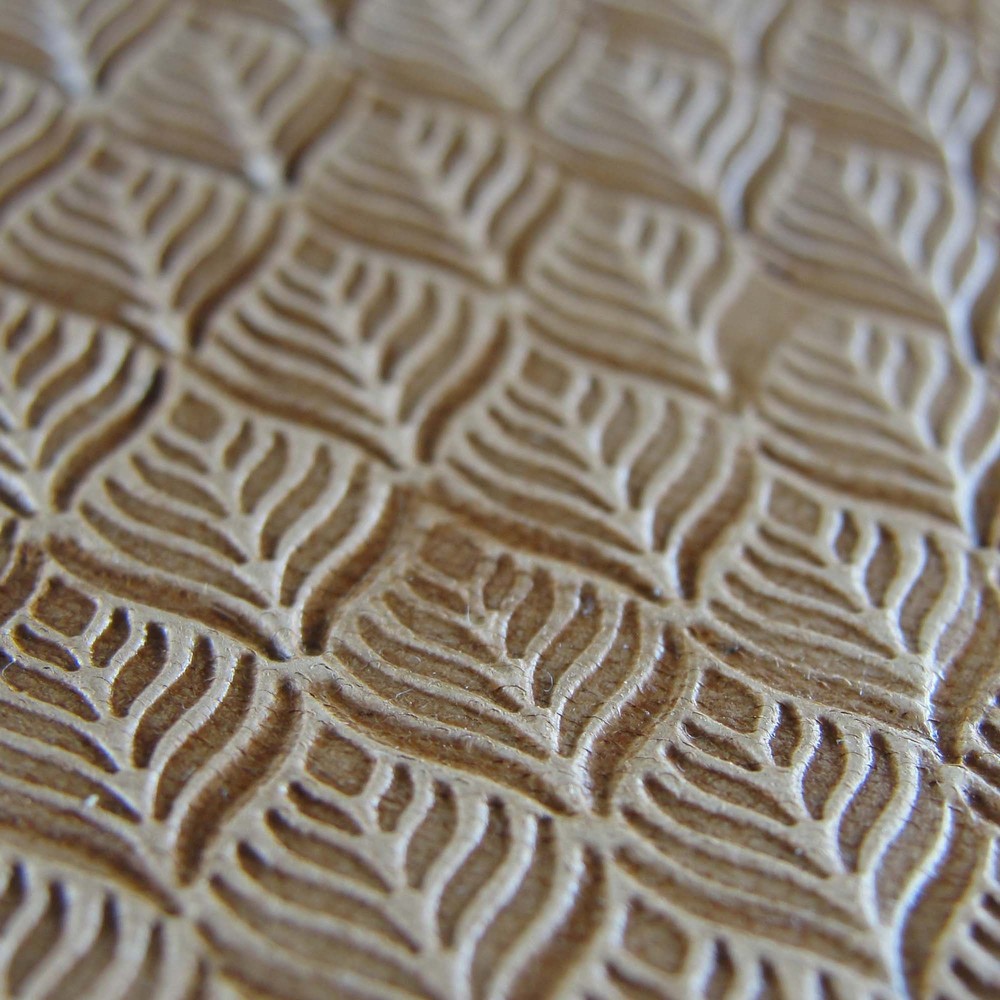 Leather Stamping Tool - Leaf Geometric Stamp Stamp