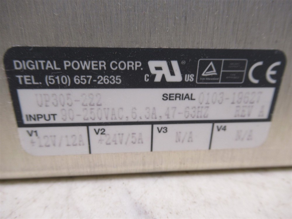 Digital Power Corp UP305-222 Power Supply for Perkin Elmer Scan Array