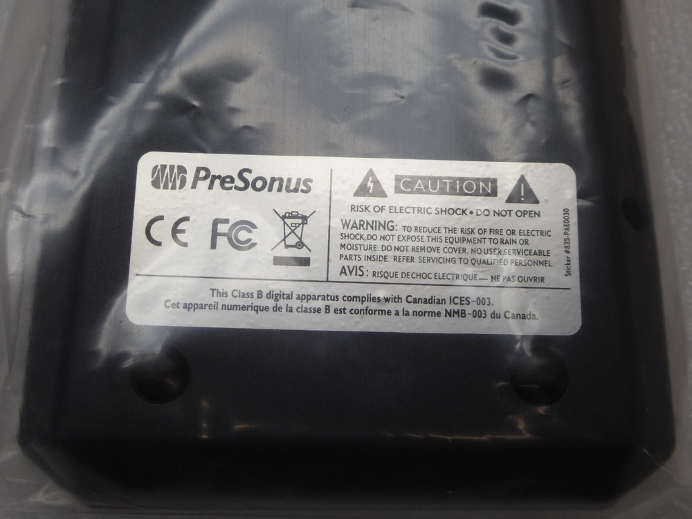 Faderport Presonus Production Control Center