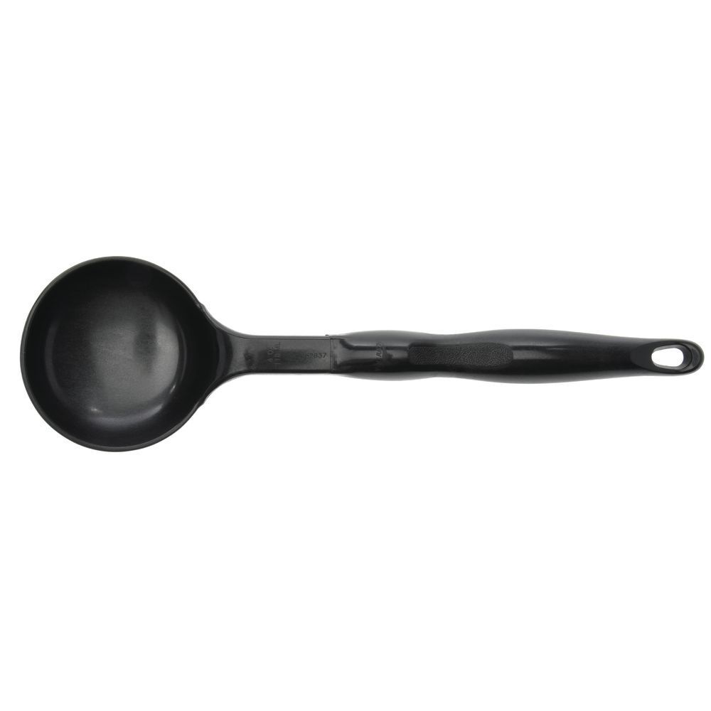 Vollrath Round Black Nylon Solid 4 Oz. Spoodle Utensil