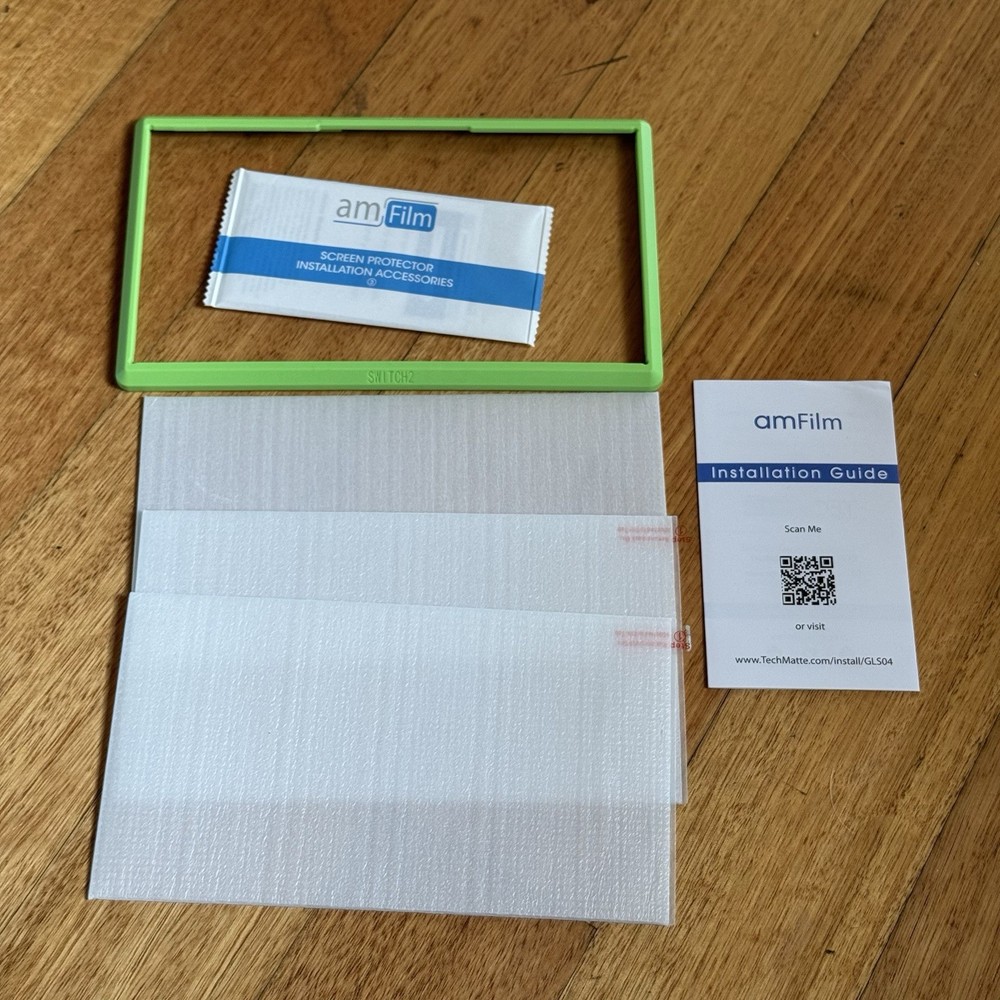 Nintendo Switch 2 Tempered Glass Screen Protector - 3 PACK - Free Postage