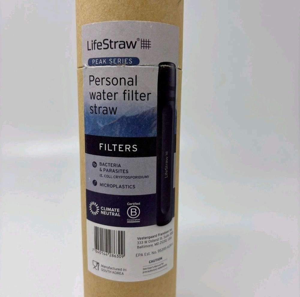 LifeStraw Peak Series Personal Water Filter Straw