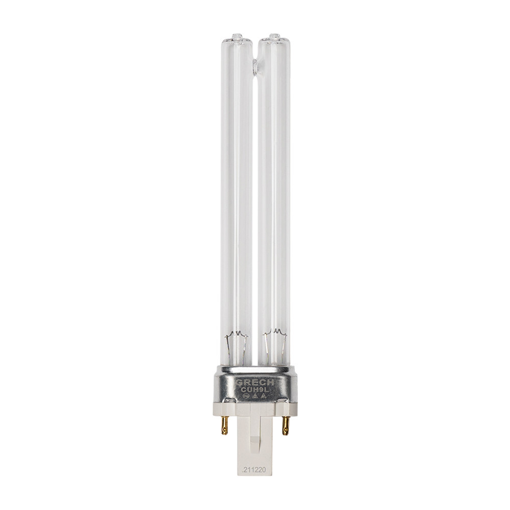 2PK - 9W UV Ultraviolet 2G11-4 Pin Base Algae Bacteria Clarifier Bulb