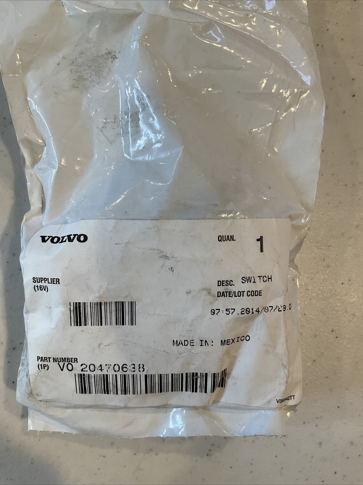 Volvo Switch Part Number 20470638