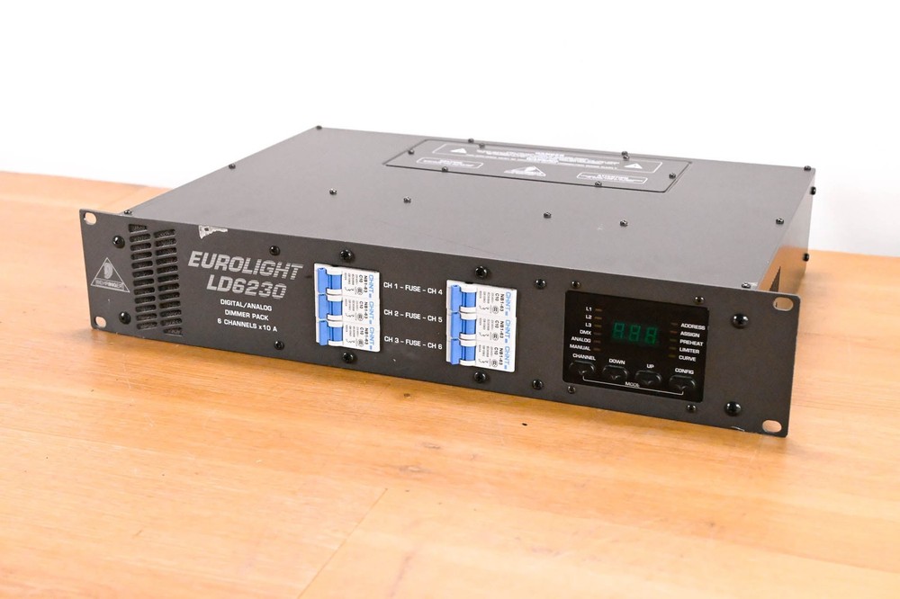 Behringer Eurolight LD6230 6-Channel DMX Dimmer Pack CG01X4E