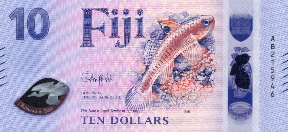 Fiji 10 Dollars 2026 P New Design Polymer UNC