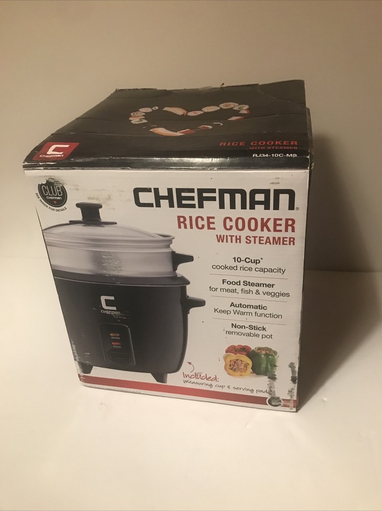10 Cup Chefman Rapid Electric Rice Cooker Measuring Cup & Serving Paddle