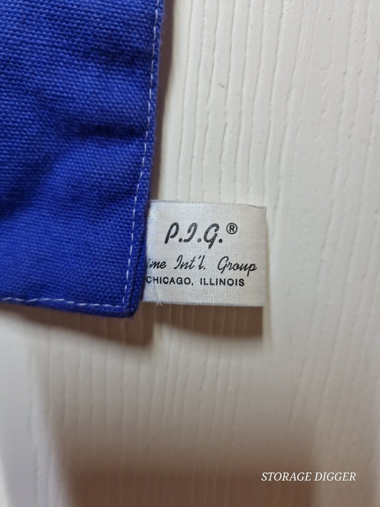 PJG Pocket Peeper Accessory Organizer Kids Navy Blue Wall Hanging Rectangular