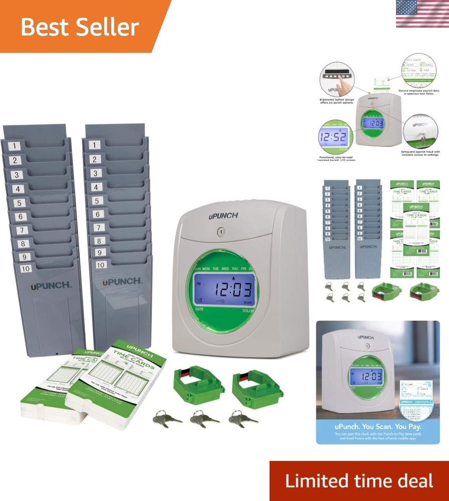 Effortless Employee Time Management: Advanced Clock Bundle with Cloud Software
