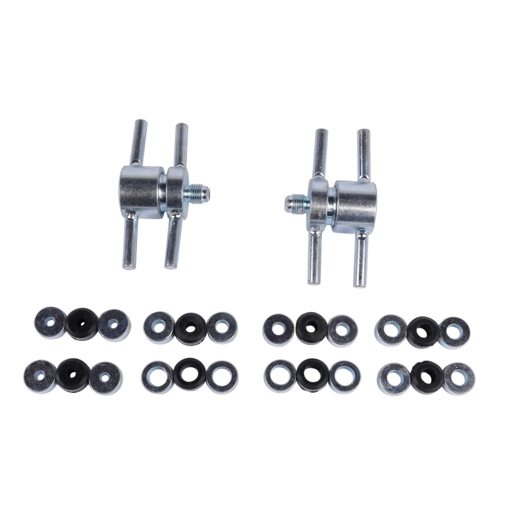 HVAC Refrigeration Fitting Kit 12458 No-Flaring Pipe Adapter with Storage Case