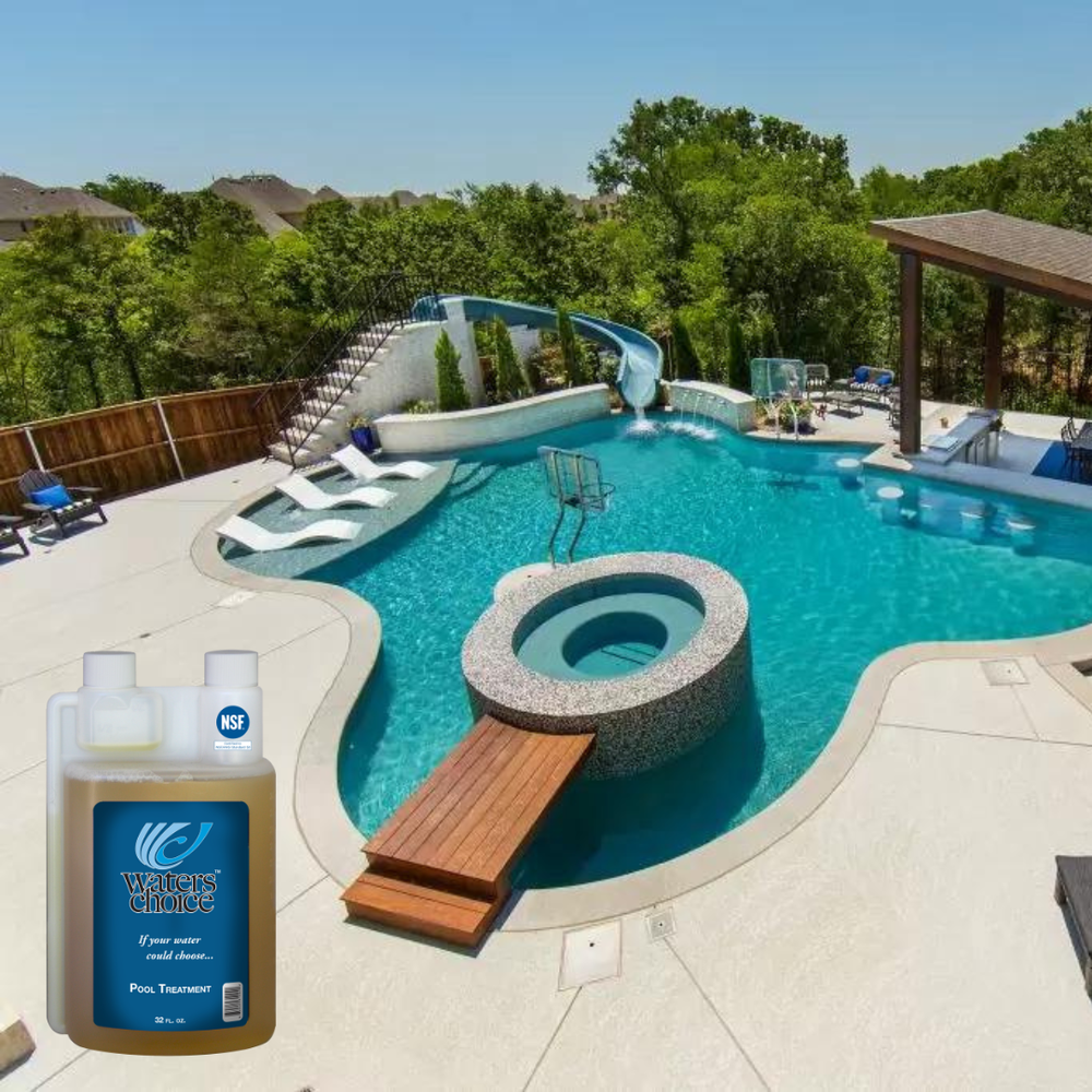 Waters Choice 16 oz. Pool Enzyme Concentrate - All Natural Weekly Application